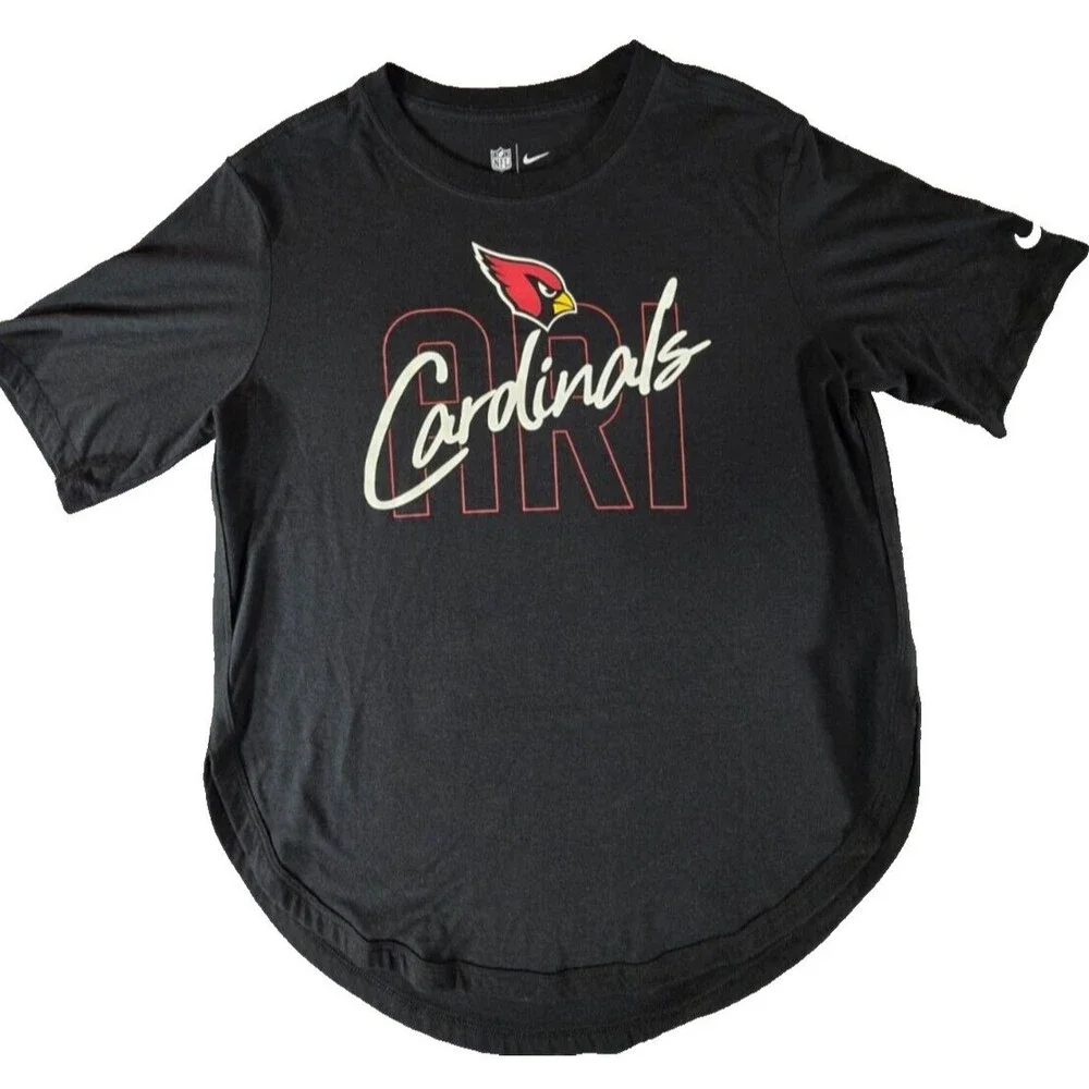 Medium Nike Arizona Cardinals Girl T-Shirt Women’s Black Fanatics NFL Tee